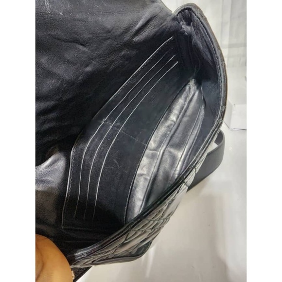 Authentic Christian Dior Cannage Lady Dior Wallet on Chain - Picture 6 of 16